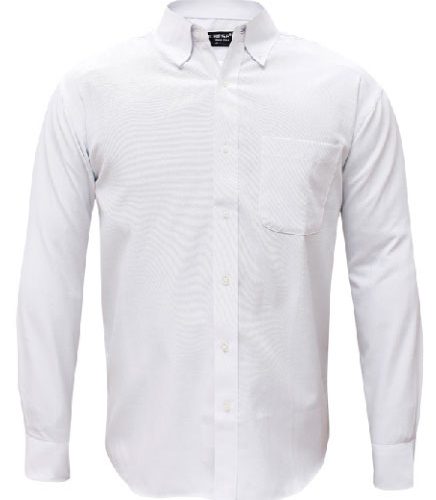 Camisa Oxfort manga larga para hombre