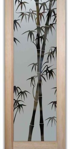 Diseño en esmerilado de bambu