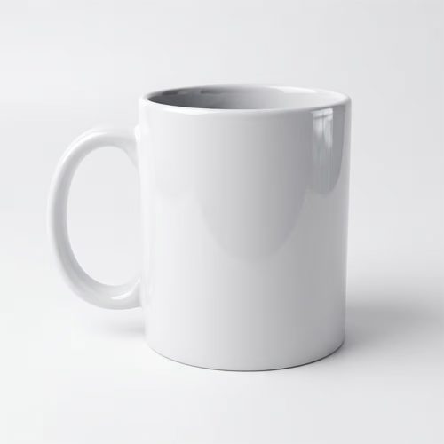 Tazas blancas para sublimación de logo