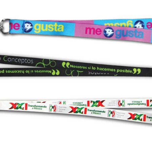 Cintillos porta carnet con logos