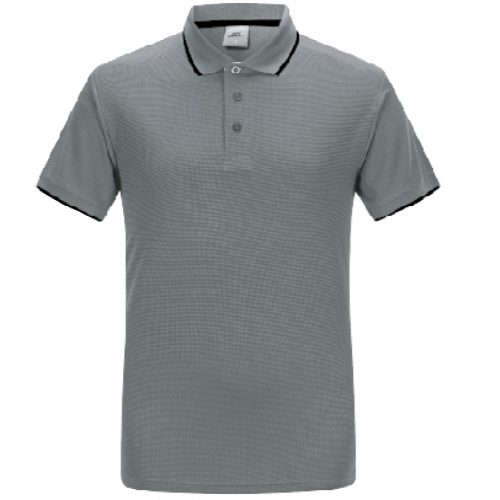 Sueter Polo Dryfit Waffit con tiras gris para caballero