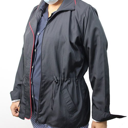Abrigo de Tela Impermeable