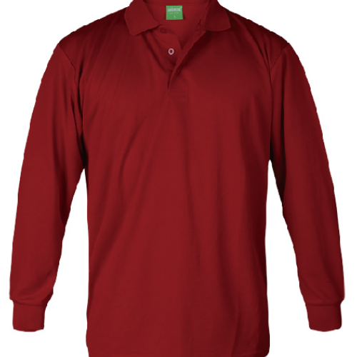 tshirt polo dryfit manga larga