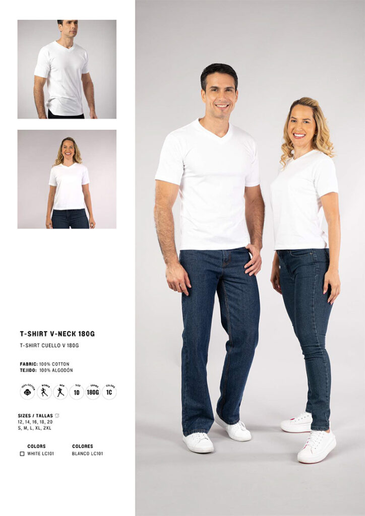 Sueter cuello v para Dama y Caballero