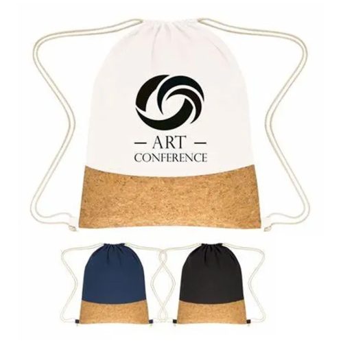 Bolsa con base de corcho