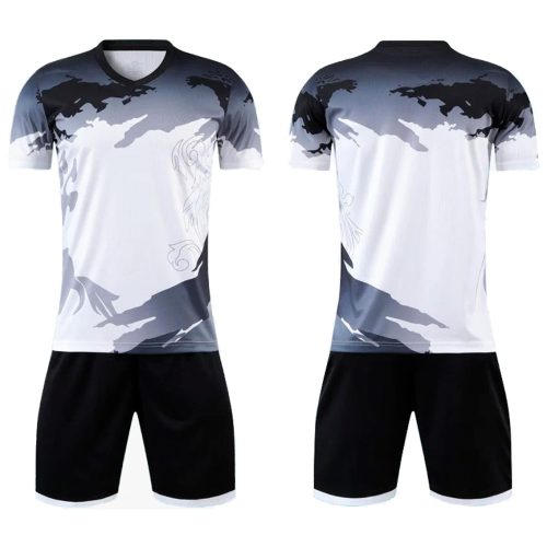 Uniforme de futbol blanco militar