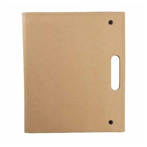 Carpeta folder de material reciclado