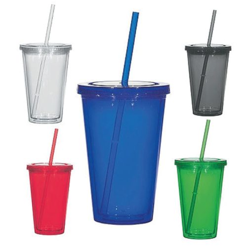 vaso de acrilico doble insulacion