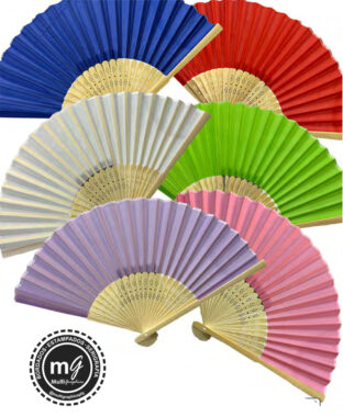 Abanico de mano de colores - MultiGraphics