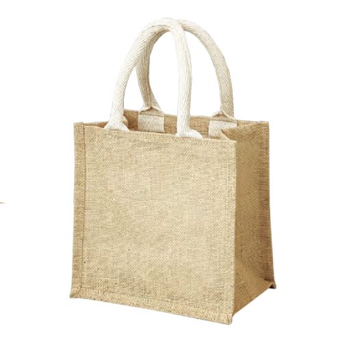 Bolsa de yute con asas