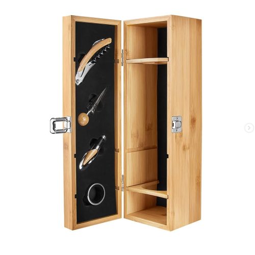 Set caja para botella de vino