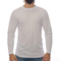 Sueter licrado cuello redondo manga larga