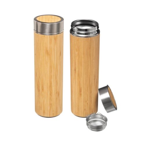 Vaso térmico de bamboo
